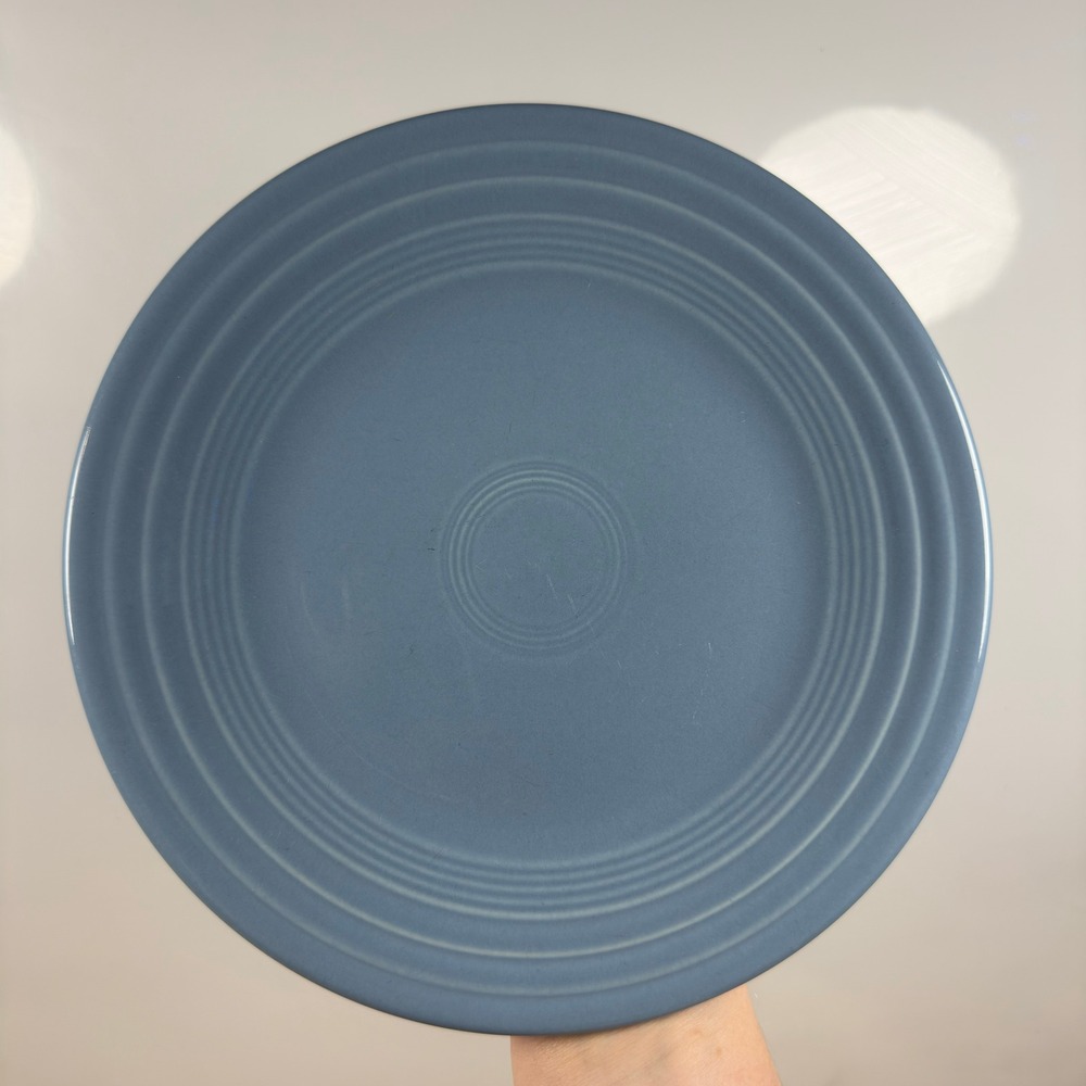 Homer Laughlin Fiesta Periwinkle Blue 9-Inch Luncheon Plate Fiestaware USA